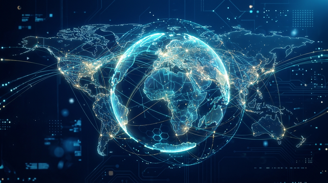 Global Network Background